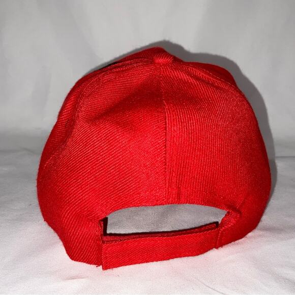 RED ESPANA SPAIN BLACK BULL SOUVENIR BASEBALL BALL CAP HAT ADJUSTABLE UNISEX - Picture 4 of 8